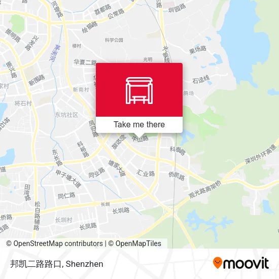 邦凯二路路口 map