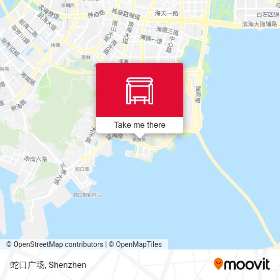 蛇口广场 map