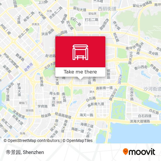 帝景园 map