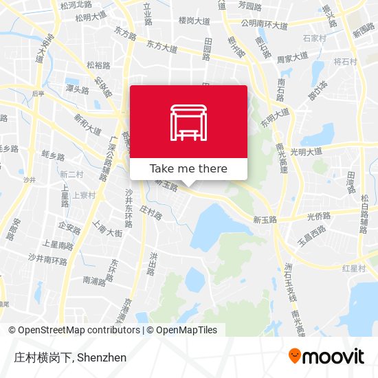庄村横岗下 map