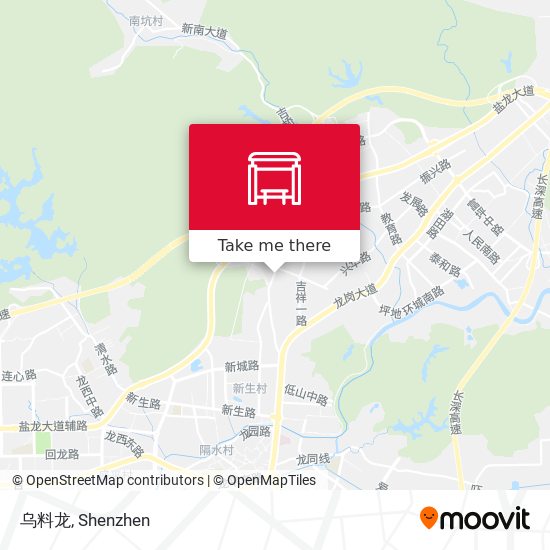 乌料龙 map