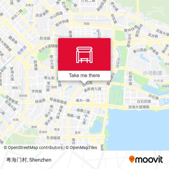 粤海门村 map