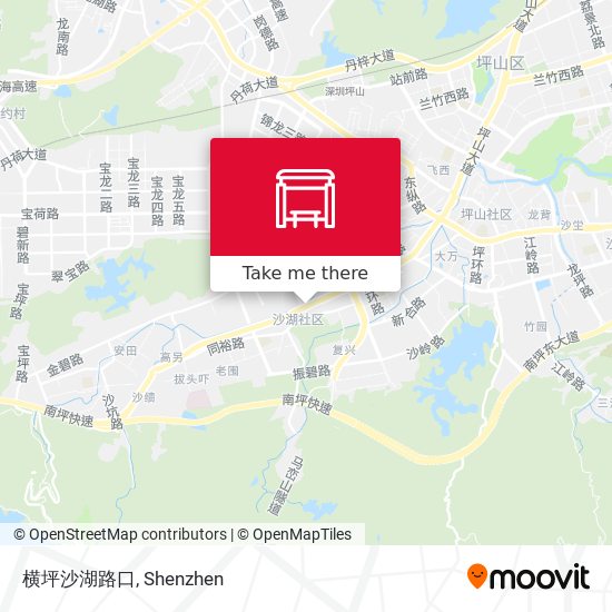 横坪沙湖路口 map