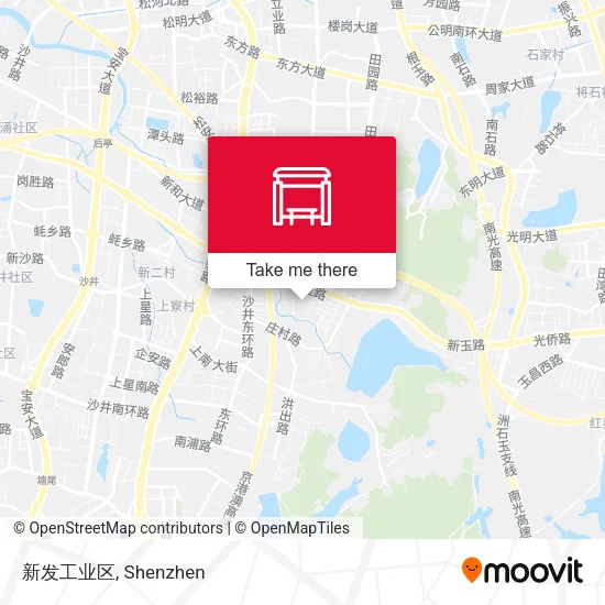 新发工业区 map