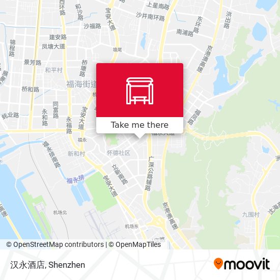汉永酒店 map