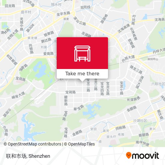 联和市场 map
