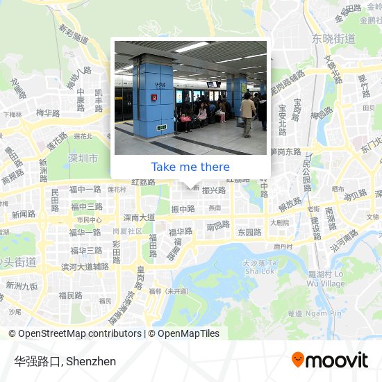 华强路口 map