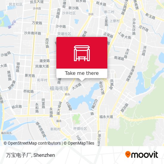 万宝电子厂 map