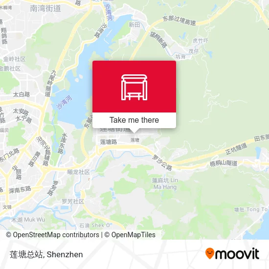 莲塘总站 map