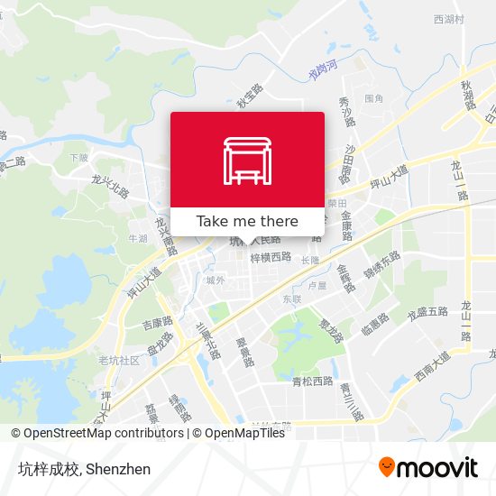 坑梓成校 map