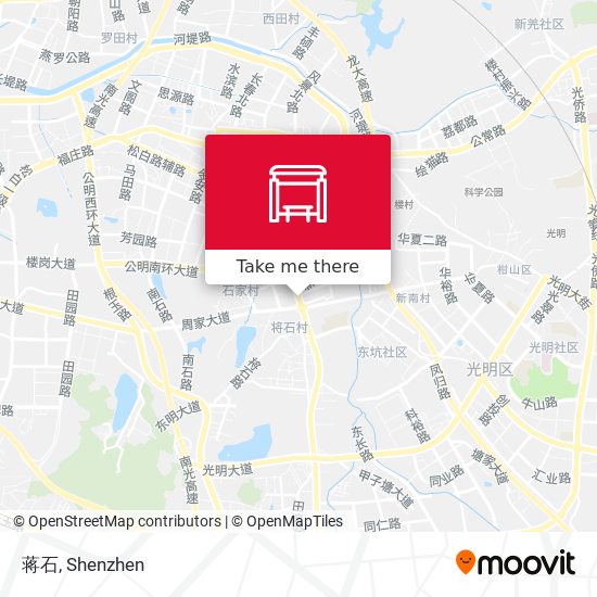 蒋石 map
