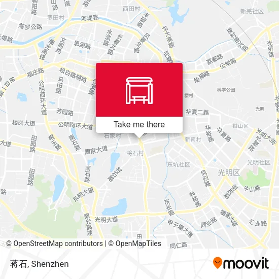 蒋石 map