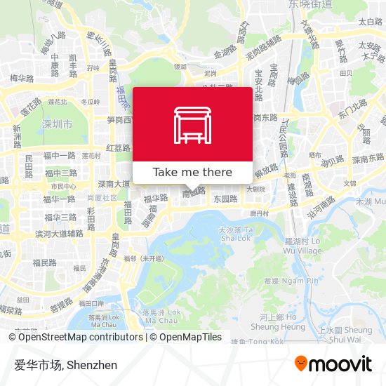 爱华市场 map