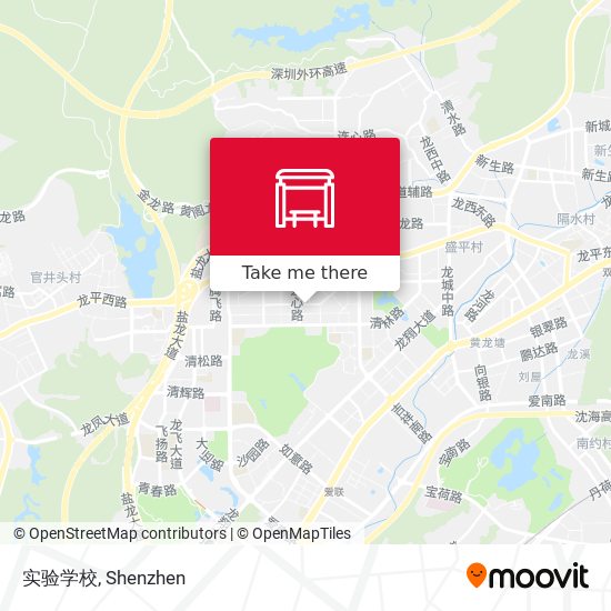 实验学校 map