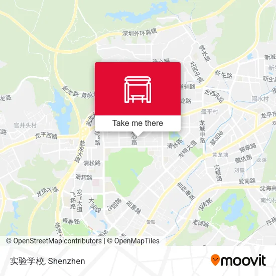 实验学校 map