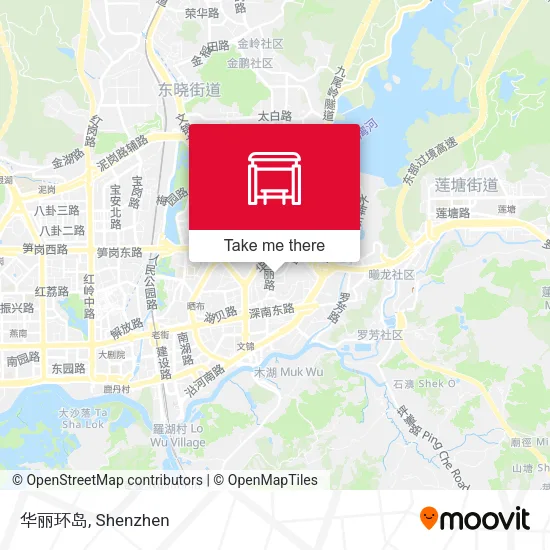 华丽环岛 map