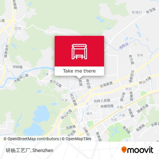 研杨工艺厂 map