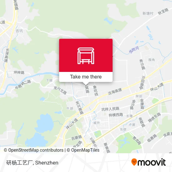 研杨工艺厂 map