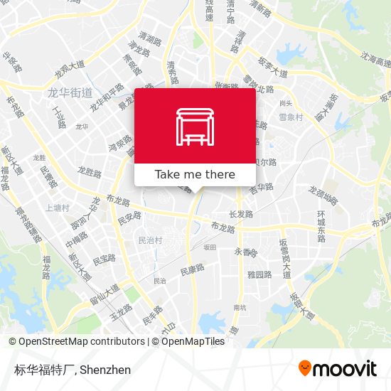 标华福特厂 map