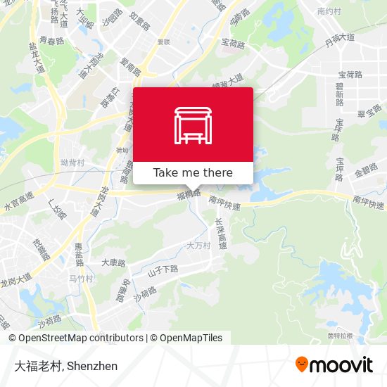 大福老村 map