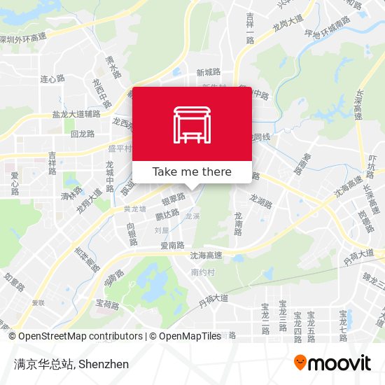 满京华总站 map