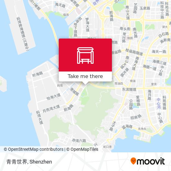 青青世界 map