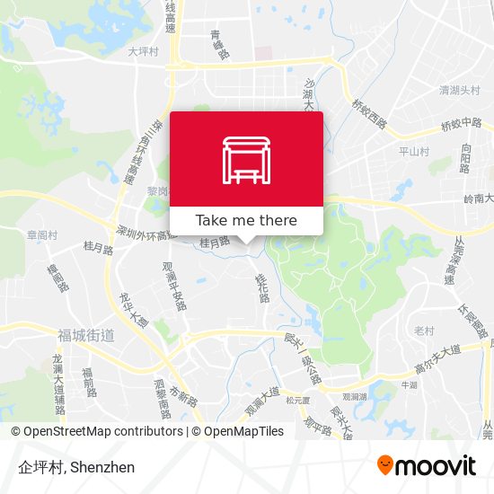 企坪村 map