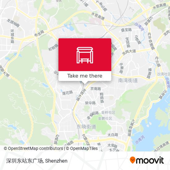 深圳东站东广场 map