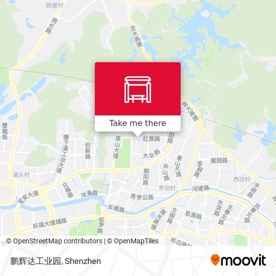 鹏辉达工业园 map
