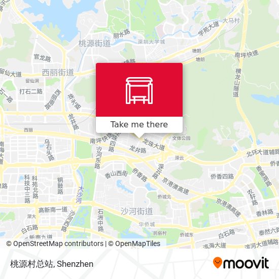 桃源村总站 map