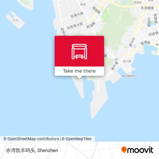 赤湾凯丰码头 map