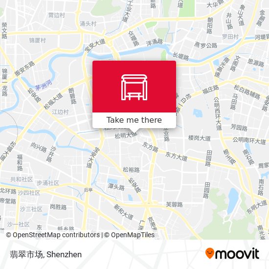 翡翠市场 map