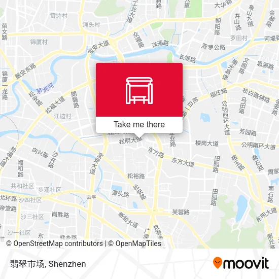 翡翠市场 map