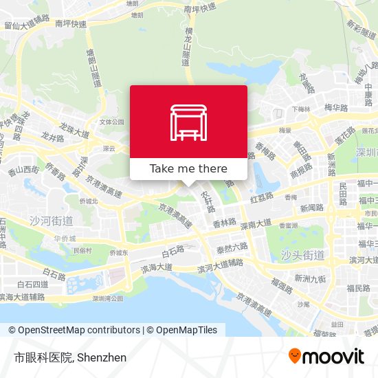 市眼科医院 map