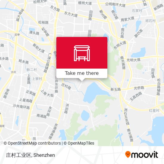 庄村工业区 map