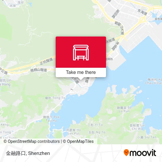 金融路口 map