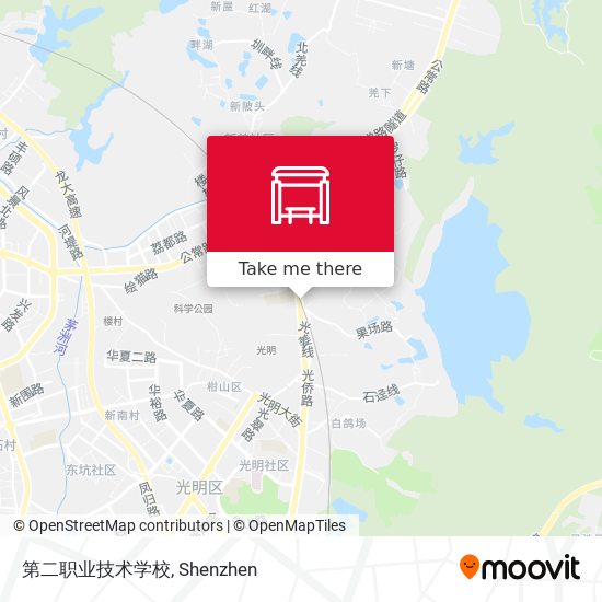 第二职业技术学校 map