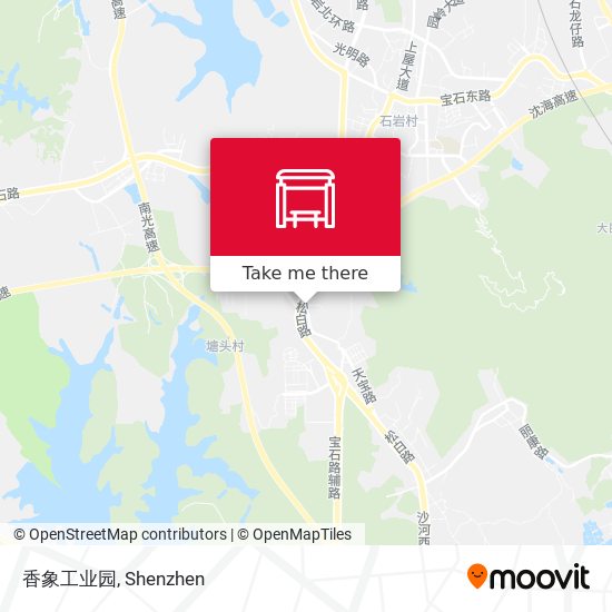 香象工业园 map