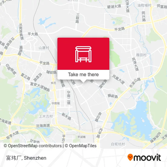 富玮厂 map