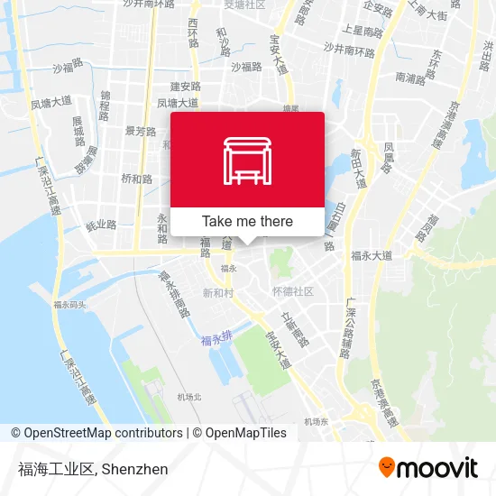 福海工业区 map