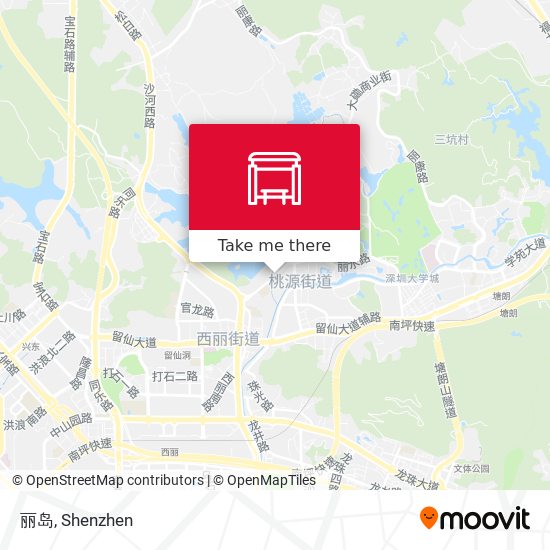 丽岛 map