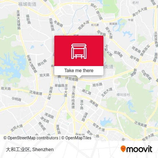 大和工业区 map