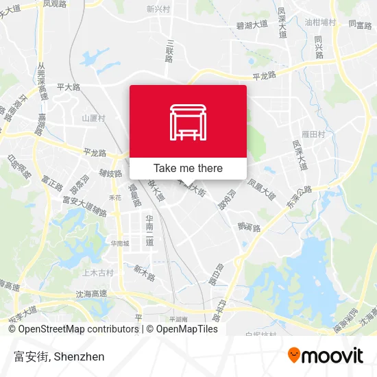 富安街 map