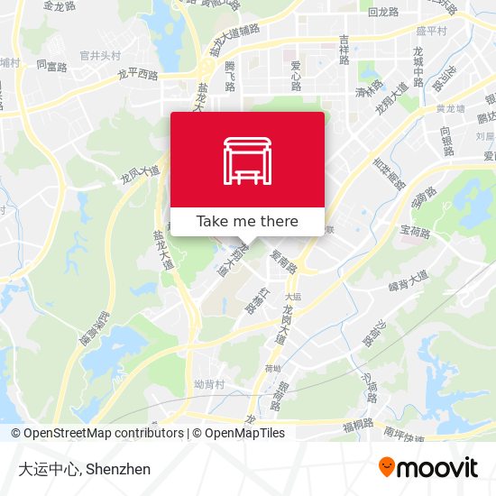 大运中心 map