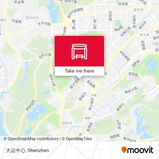 大运中心 map