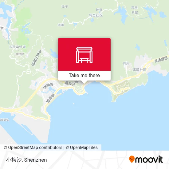 小梅沙 map
