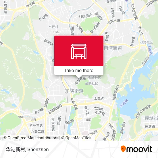 华港新村 map