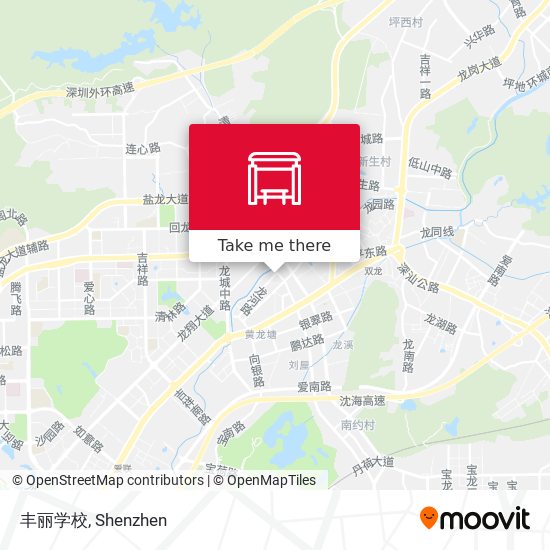 丰丽学校 map