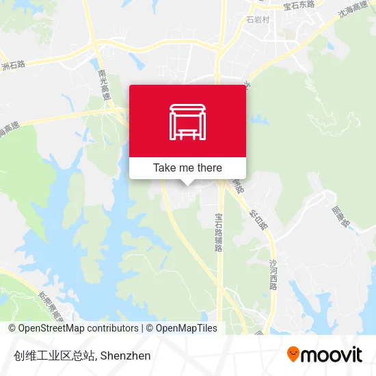 创维工业区总站 map