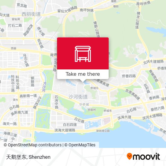 天鹅堡东 map